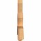 Ekena Millwork Alberta Smooth Timber Gable Bracket, Western Red Cedar, 60"W x 27"H x 3 1/2"D x 5 1/2"F, 11/12 Pitch GBW060X27X0406ALB00SWR - alternate 5